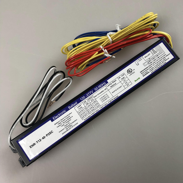 120-277V 2x40W Electronic Ballast with UL Certificate