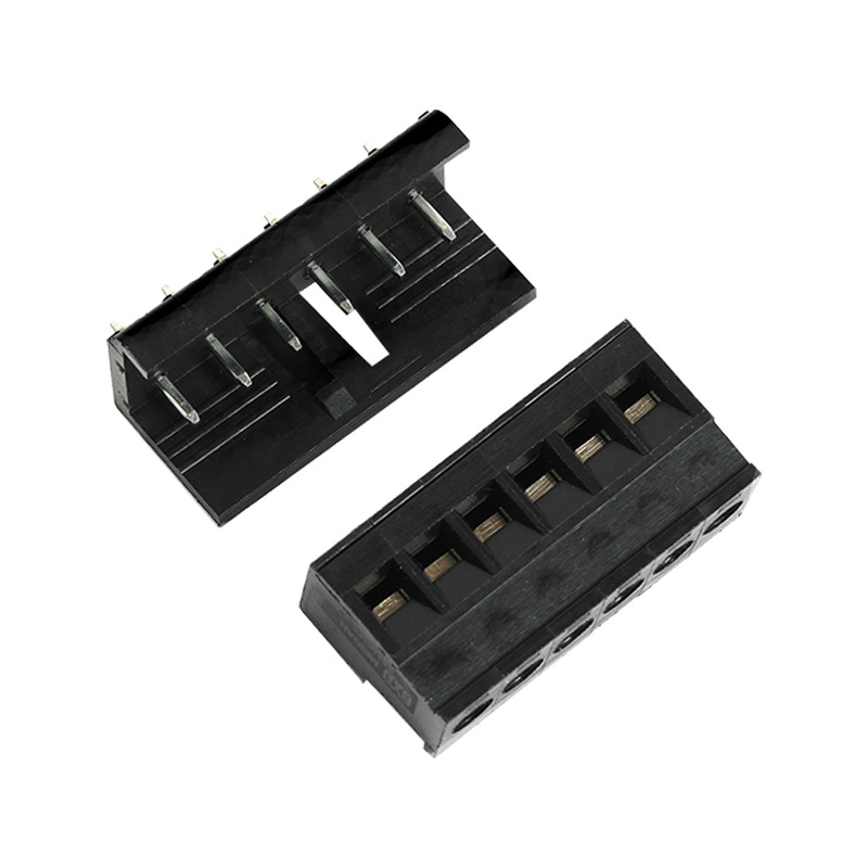 5.08mm PLC Terminal Suitable for Siemens S7-200 Terminal Block 2EDGKG Plug-in Black Terminal Block Connection 