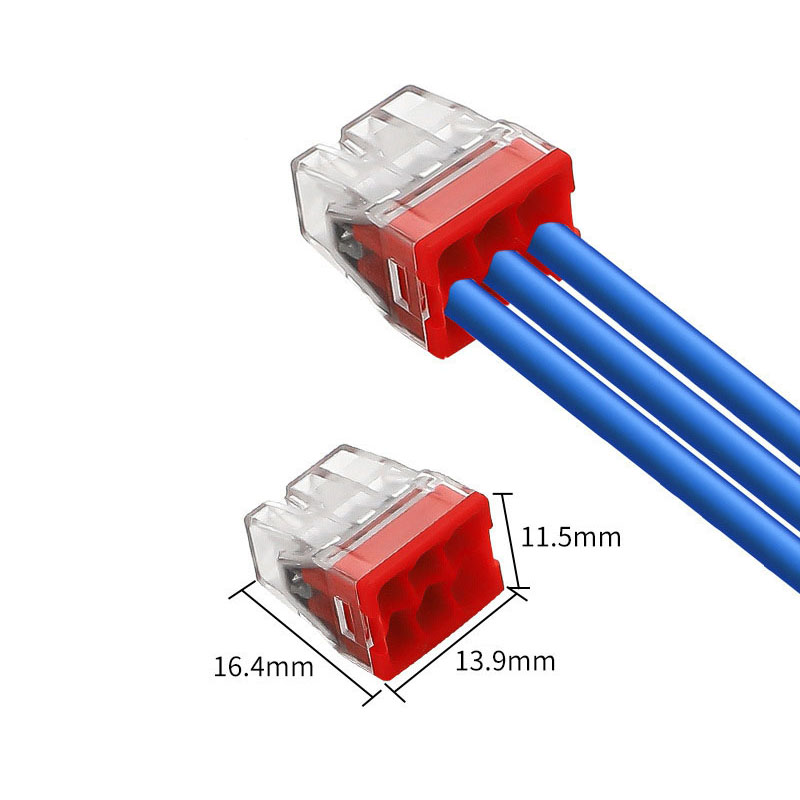 EU series quick connect terminal wire connector quick plug connector LED lamp terminal junction box wire connector