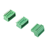 2EDG-2.54MM Small Spacing Plug-in Terminal Block Screw Wiring PCB Soldering Board Straight Needle Bent Needle Complete Set