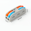 Diy Press Type Quick Connect Terminal PCT-2-2 PCT-2-3 PCT-2-4 PCT-2-5 Wire Connector with Two in And Two Out Connector