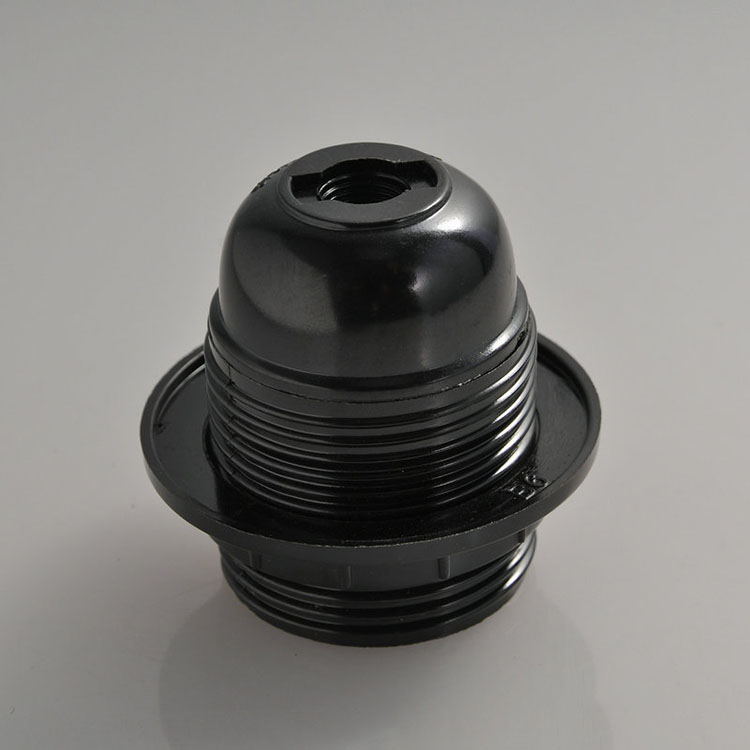 E27 Self-locking Whole Tooth Bakelite Lamp Holder Bakelite Lamp Holder Lightholder