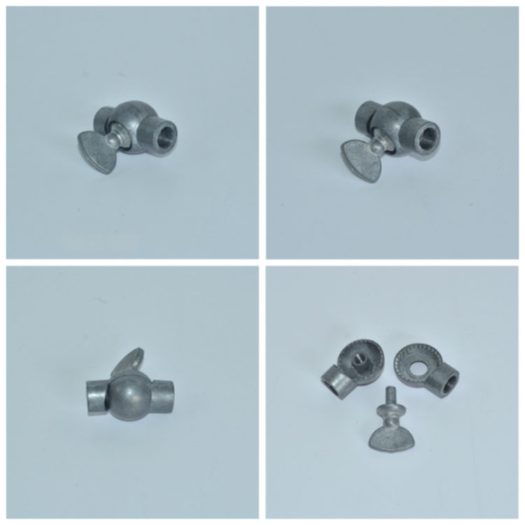 Retro Wrought Iron Pipe Lamp Adapter Universal Steering Head Wall Lamp Mirror Front Lamp Universal joint Lighting Fittings