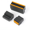 15EDGKNHB-2.54mm Double-layer Spring Plug-in Terminal Block Screwless Compact male Plugable Terminal Block