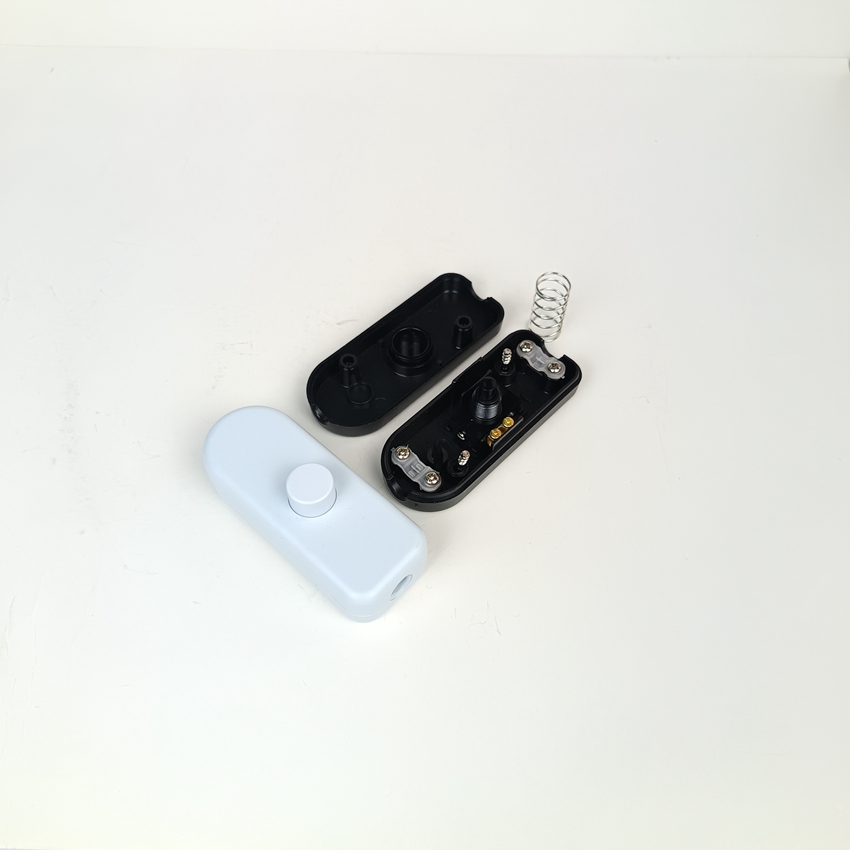 DIY 315C 2A Screw Connect Push Button Online Switch Using for Desk Lamp Wall Lamp Floor Lamp Switch Export Quality CE Certification