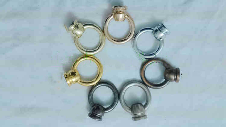 Dining Hanging bar Chandelier Load-bearing Hook, Closed Hook 36mm Hook Ring, Bull Nose Tail Teeth M10 Lighting Accessories