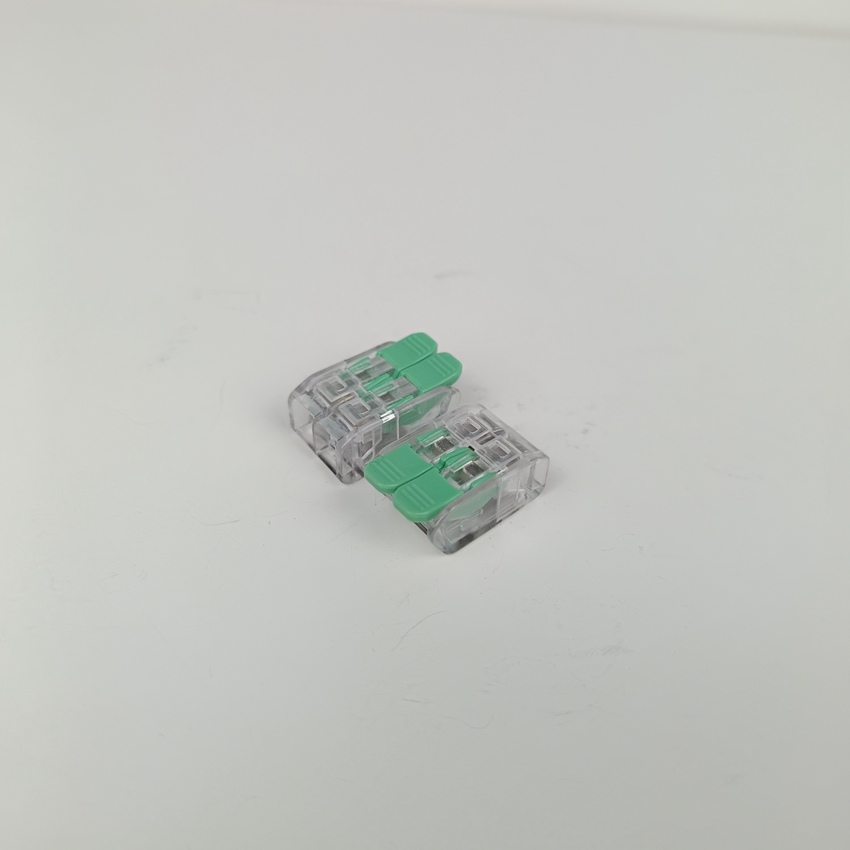 UL Listed DIY 1 in 1 Out Joint End Replace Wago 221-412 Junction Box Power Cable Fast Lever Nut Connector