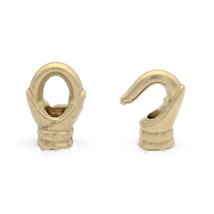 Pure Copper Rings Hooks Closed Opening Hooks Ceiling Trays Chandelier Crystal Lamps Rust-proof Rings, Lighting Accessories