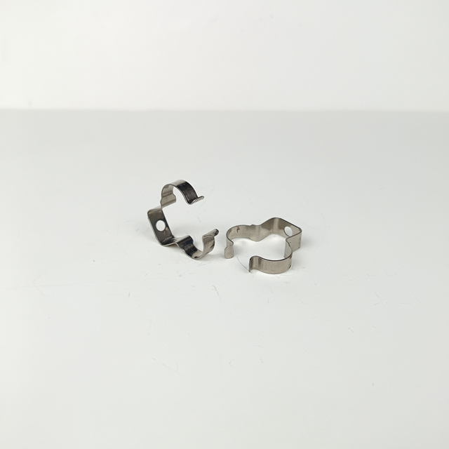 H Type Stainless Steel 201 Pipe Clamp Tubing Clip Tube Lamp Tube Clamp Lighting Accessory