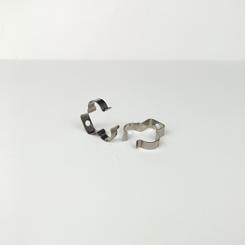 H Type Stainless Steel 201 Pipe Clamp Tubing Clip Tube Lamp Tube Clamp Lighting Accessory