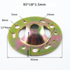 Heavy-duty Crystal Chandelier Ceiling Hanging Plate Porous Round Hanging Load-bearing Suction Cup Hardware Accessories