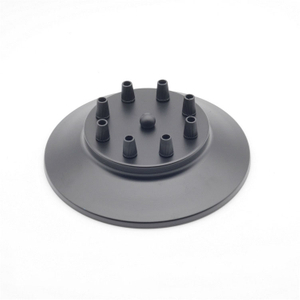 Restaurant Ceiling Lamp Perforated Locking Buckle Ceiling Plate Base Straight Side Disc Lighting Fittings