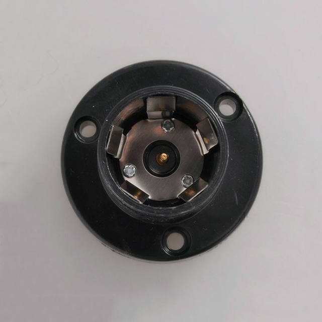 E27 In-line Five-claw Aging test Lamp Holder E27 Black Wall Lamp Holder E27 Display Stand Light Socket