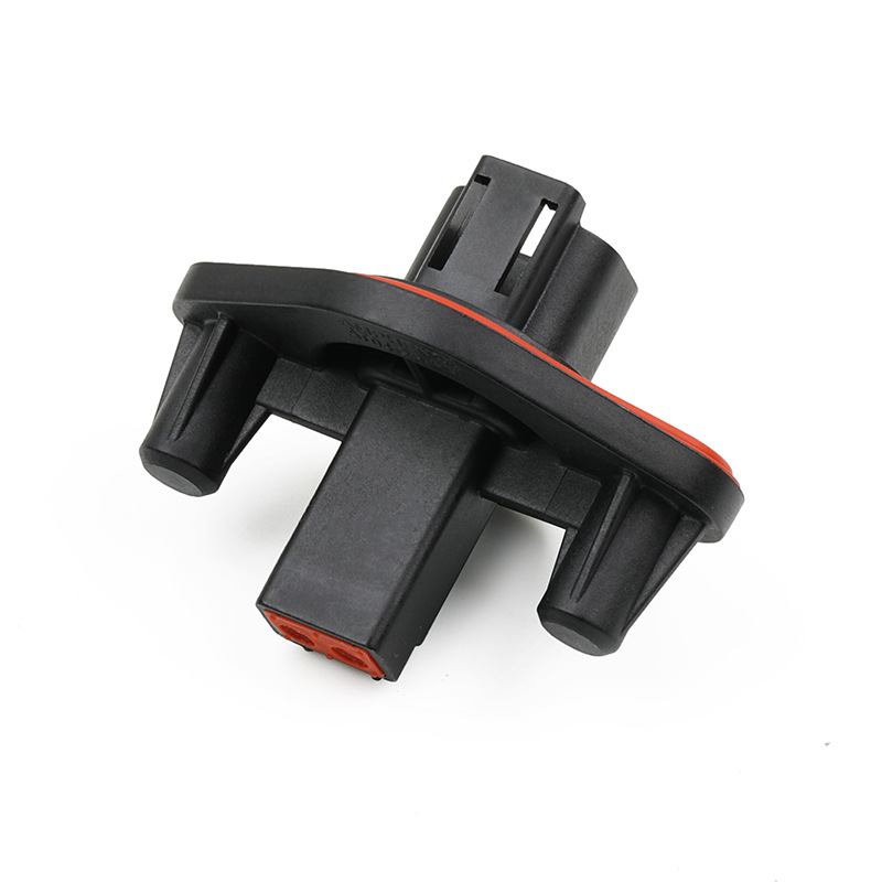 AT04-2P-PM11 Avnet Type 2-hole Wiring Harness Connector Flange Panel-mounted Black Plug DT06-2S