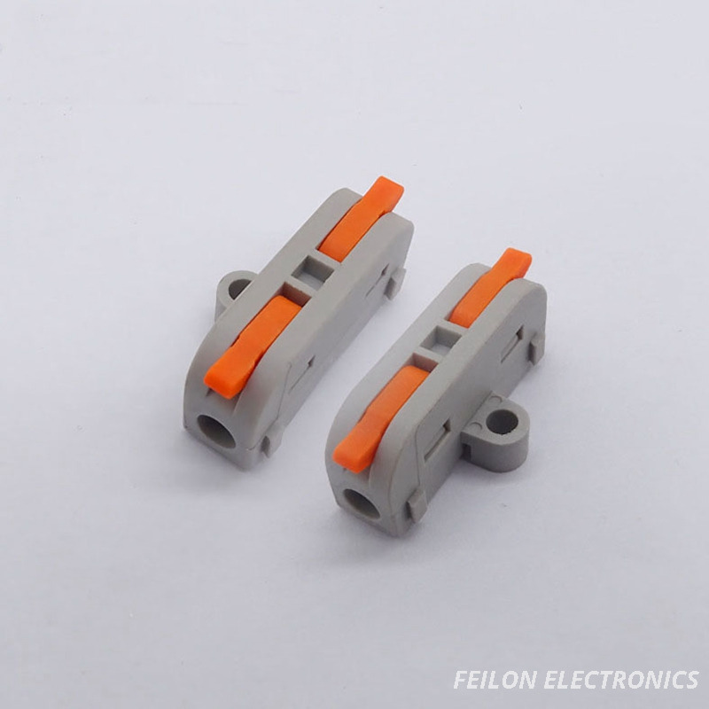  PCT-2-1M 1 Position Splice type Quick Connector One in One out Electrical Wire Splicer Connector