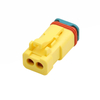  AT06-2S-R120YEL excavator parts come with 120 ohm resistor connector with 2-hole plug AT04-2P