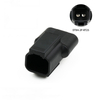 DT04-2P-RT25 Automotive Connector with Resistor Male Terminal Cover for 2-pin Application Power Signal Plug