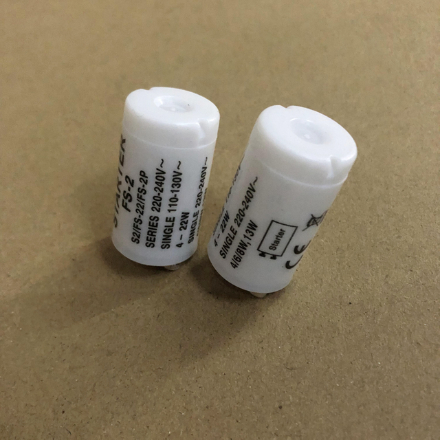 Fs 2 Fluorescent Tube Starter 4-22W Glow Starter for Fluorescent Light S2/FS-2