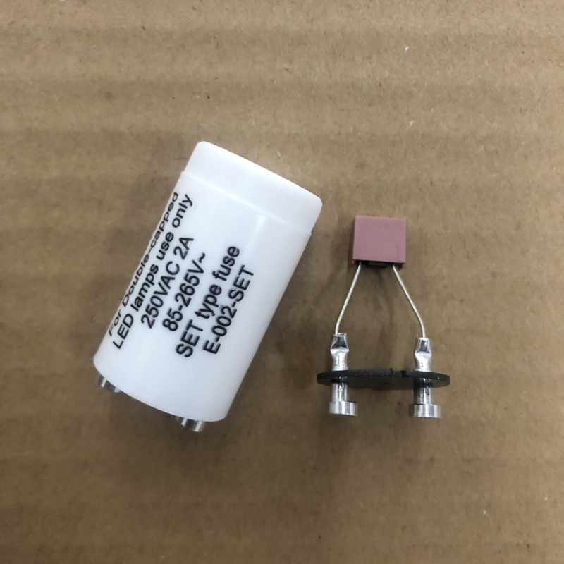 250v 2A Led Starter Fuse 0.5A/1A/2A T8 Led Lamp Starter CE Certificate