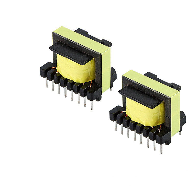 Manufacturer Direct Supply Vertical EE22-8+5 High Frequency Transformer Auto Single Phase Power Charger Transformer