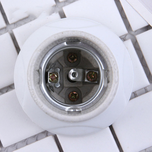 Suspended E27 Screw Base Lamp Holder Ceramic Threaded Lighting Chandelier E27 Base