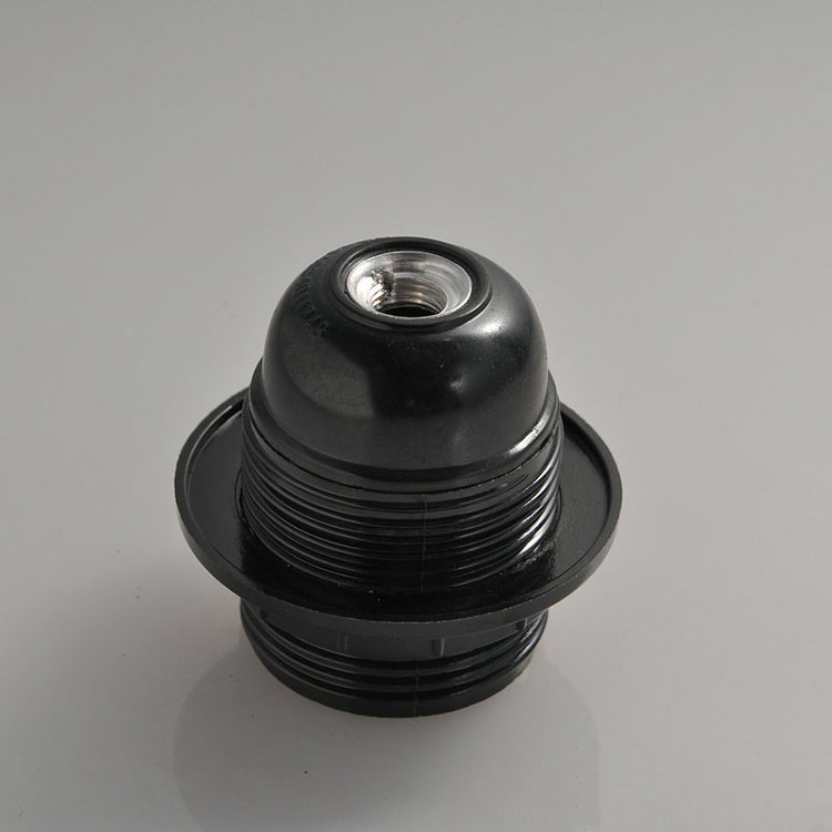 E27 Self-locking Whole Tooth Bakelite Lamp Holder Bakelite Lamp Holder Lightholder