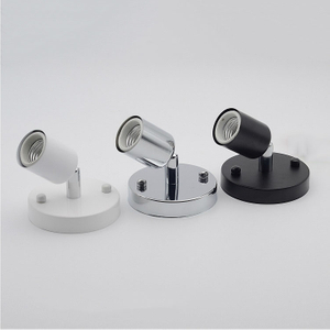 E27 Ceramic Screw Lamp Holder Steering Universal Lamp Holder Aisle Wall Lamp Fittings