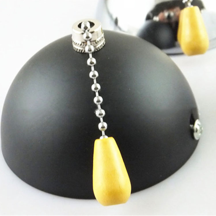 Pull Rope Switch Box Semi-circular Ceiling Seat with Pull Wire Fan Lamp Lighting Accessories