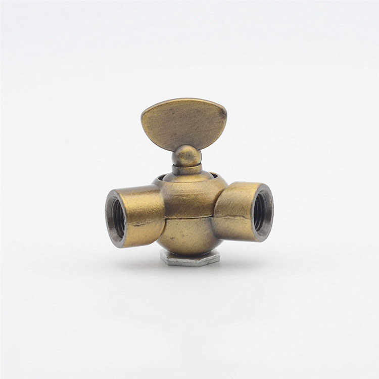Double Pass Head Turn Lamp Holder Universal Joint Retro Wall Lamp Spotlight Lighting Accessories