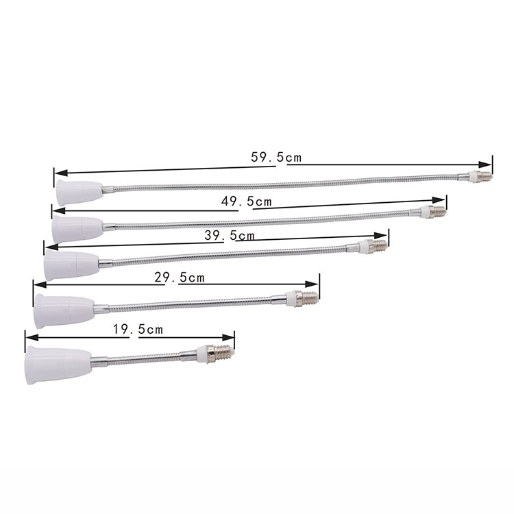 E14 to E27 E14-E27 Extension Lamp Holder Conversion Universal Lamp Holder Hose Lamp Holder