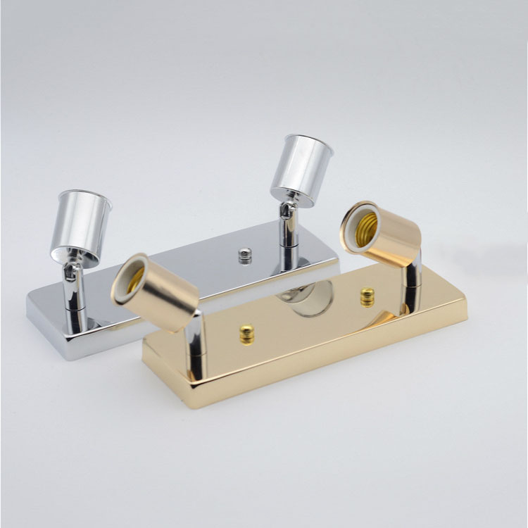 E27 Steering Hose Universal Lamp Holder Long Plate Ceiling Lamp Holder Clothing Restaurant bar Aisle Lighting Lamp Accessories