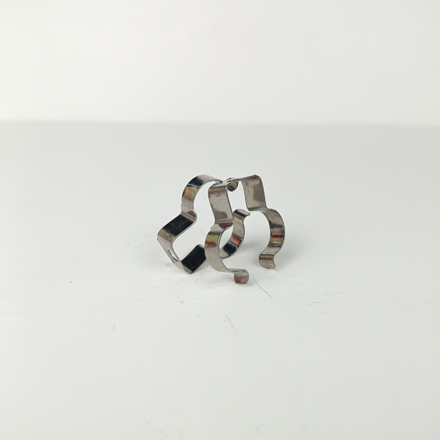 H Type Stainless Steel 201 Pipe Clamp Tubing Clip Tube Lamp Tube Clamp Lighting Accessory