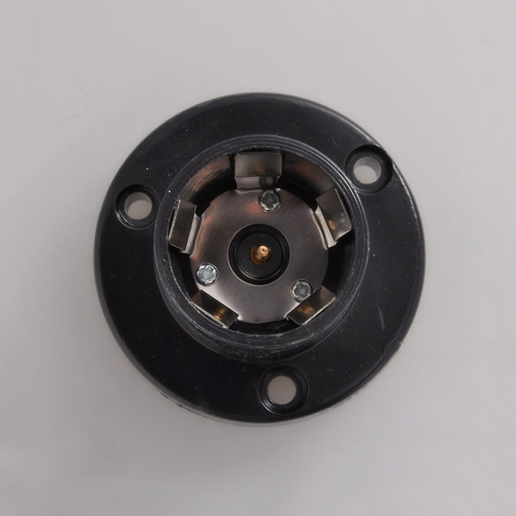 E27 In-line Five-claw Aging test Lamp Holder E27 Black Wall Lamp Holder E27 Display Stand Light Socket