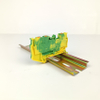 PT2.5-TWIN-PE Replace Phoenix 1 in Two Out Grounding NS35 Din Rail Terminal Block 