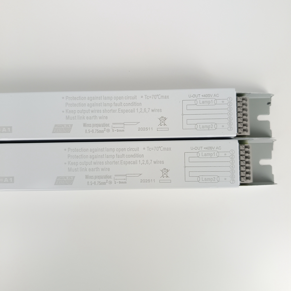 DALI Dimmable Electronic Ballast for 2x58w Flourescent Ballast 220-240v