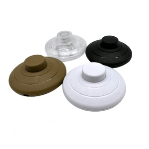 UL Listed 317 Foot Switch Core Multi-Color Plastic Push Button Inline Soft Wire Switch