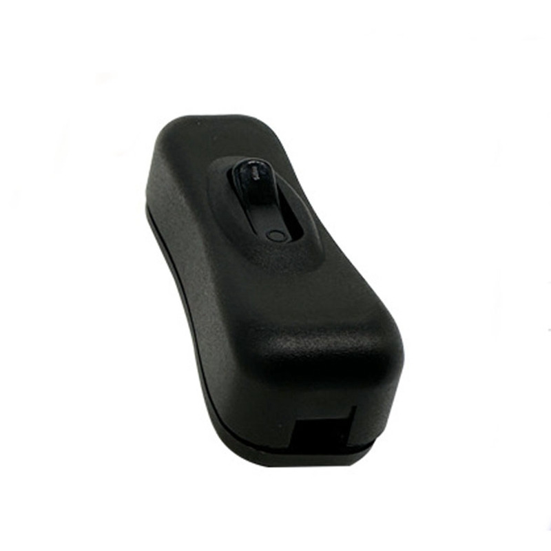 UL/KC/PSE/SAA Certified 304 Inline Rocker Switch Genuine 10A 250V | Black/White/Transparent Shell | For Lamps & Small Appliances