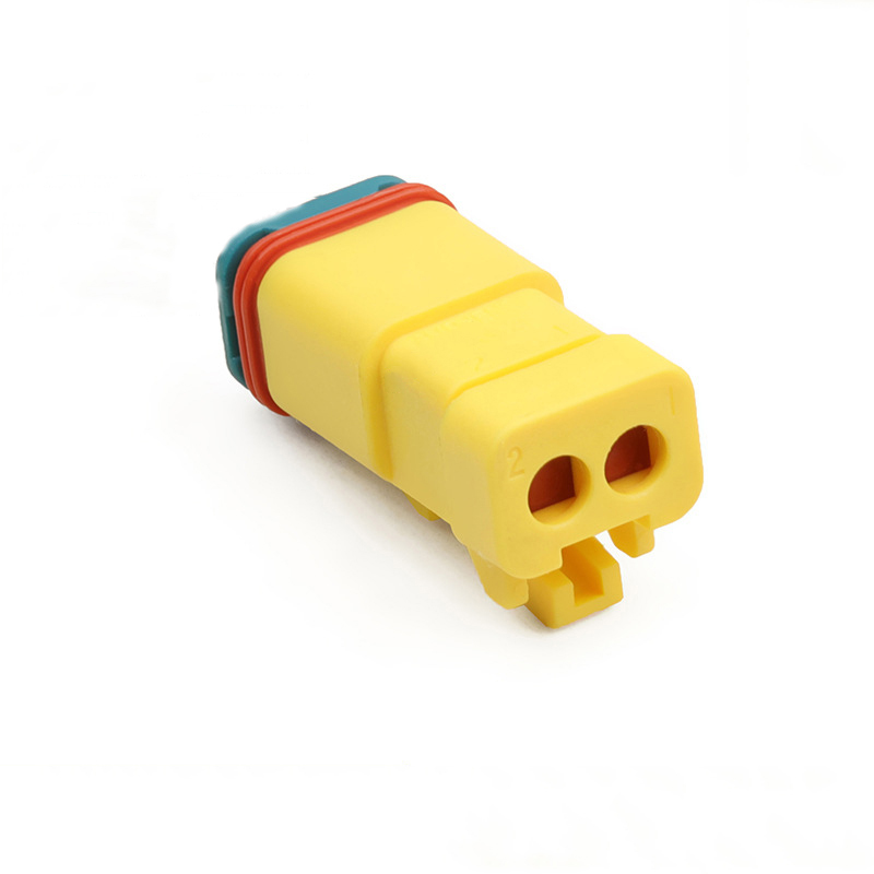  AT06-2S-R120YEL excavator parts come with 120 ohm resistor connector with 2-hole plug AT04-2P