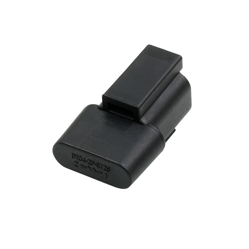 DT04-2P-RT25 Automotive Connector with Resistor Male Terminal Cover for 2-pin Application Power Signal Plug