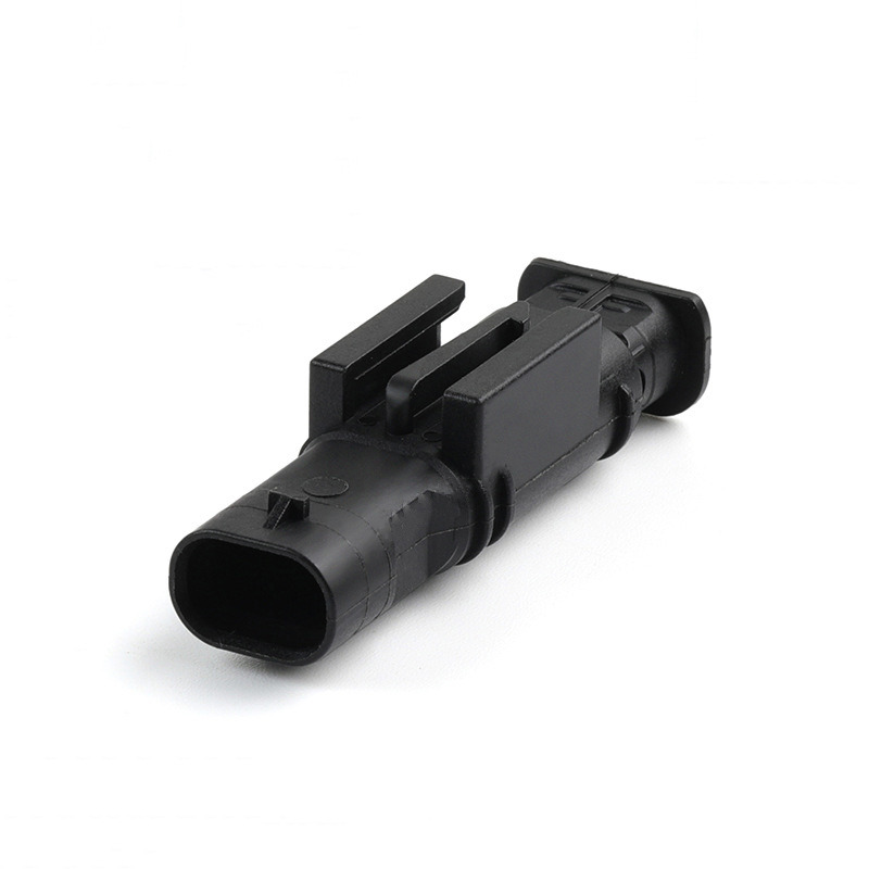 DJ7027B-1.2-11/21 Waterproof Connector 2-pole Wiring Plug Male-Female Connection Terminal 0-2208915-1