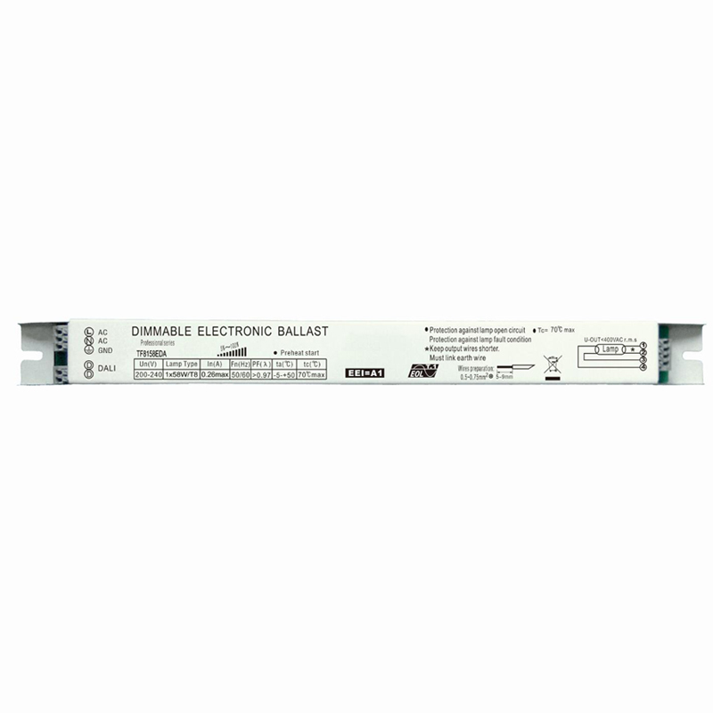 Dimmable Electronic Ballast 58w Dimmable Dali Electric Ballast for Fluorescent Lamp