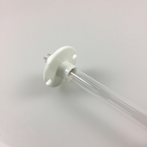 TUV17w 254 Nm Uv Lamp GPH357 Uv Bulb With Ceramic Lamp Holder 4pin Uv Ozone Lamp