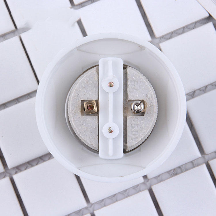 Suspended E27 Screw Base Lamp Holder Ceramic Threaded Lighting Chandelier E27 Base