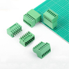 2EDG-2.54MM Small Spacing Plug-in Terminal Block Screw Wiring PCB Soldering Board Straight Needle Bent Needle Complete Set