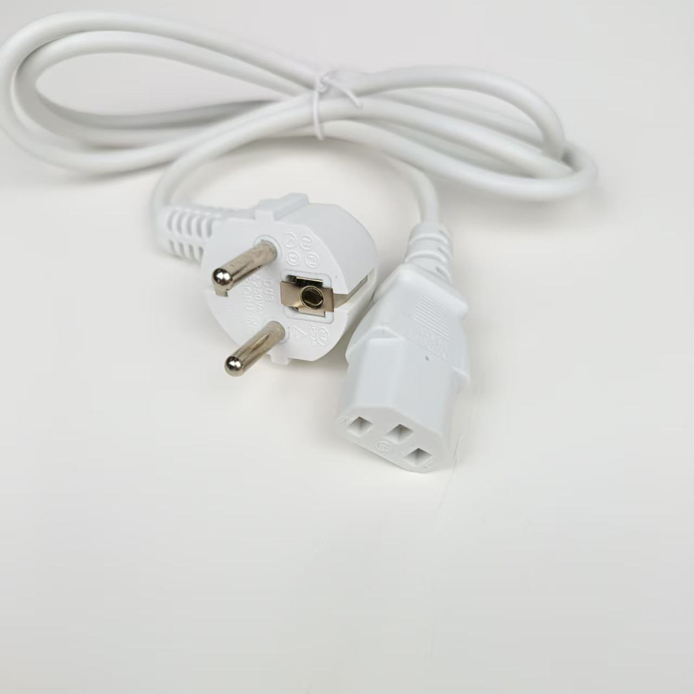 1.5Meter Copper European Standard Power Cord 3*0.5mm² 220V