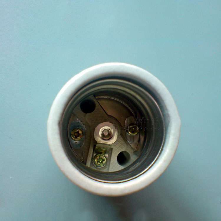 Manufacturers Supply With Bracket E40 Ceramic Lamp Holder Lamp Holder