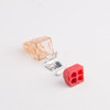 One in Three Out 4 Wire End Joint Connector PCT-604 32A 4mm2 Solid Wire Junction Box Push in Fast Wire Connector 