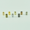 M10 Inner Thread Lighting Connector Iron Fittings Inner Thread Pipe Joint Straight Double Pass Lamp Fittings