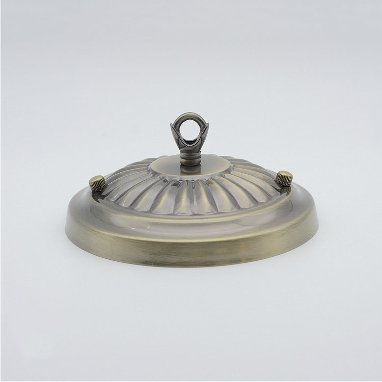 160mm Lotus Shape Ceiling Plate Hook Chandelier Hanging Plate Crystal Lamp Load-bearing Hanging Plate Lighting Accessories