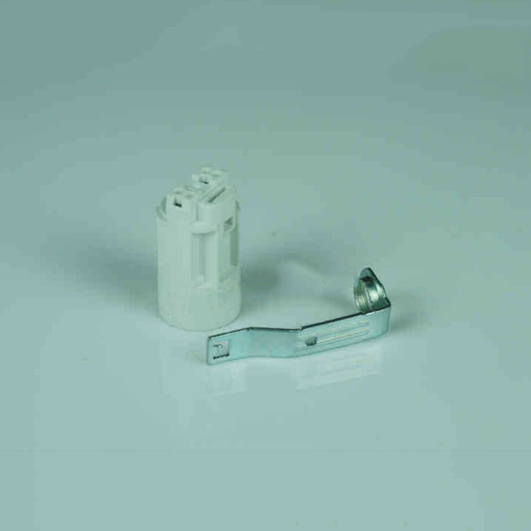 E14 Bracket Lamp Holder LED Pull Tail Screw Mouth with European Style Candle Crystal Lamp Holder